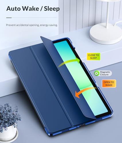 Image of MoKo Case for Samsung Galaxy Tab A11+ Plus 11 inch 2025, Navy Blue