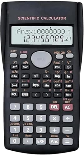Scientific Calculator for Secondary School With 240 Functions Enhance Learning 2 Line Display with an Electronic Scientific Calculator - Perfect for School, Precise Calculations, Calculating Tools