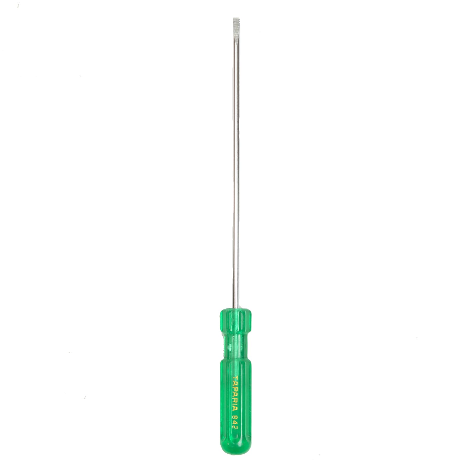 Taparia 842 Steel (3.5 x 0.5mm) Flat Tip Screw Driver (Green and Silver)-picture-12