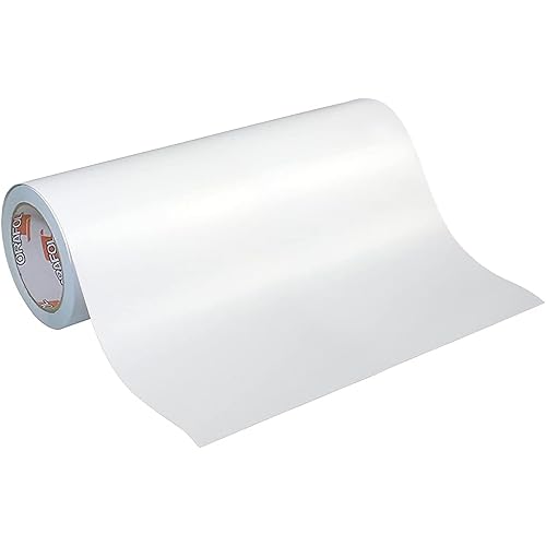 ORACAL 631 Matte White Vinyl Roll – Permanent Adhesive Vinyl for DIY Projects & Home Decor (12" x 50ft)
