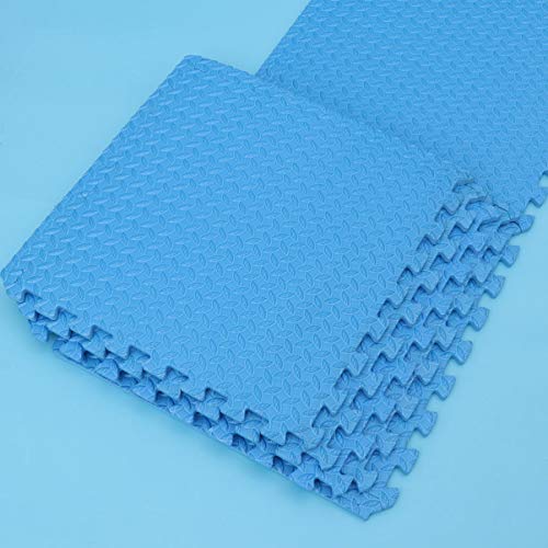 Tapete de espuma Besportble, 6 peças, tapete de espuma interligado, quadrado, lavável, tapete de chã