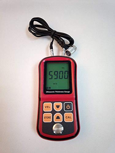 Ultrasonic Thickness Gauge, rango de medición: 1.2 a 220mm (Acero) miniatura 5