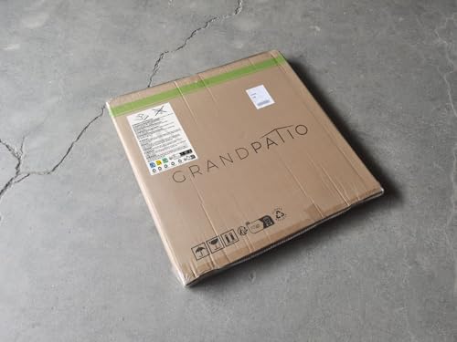 Grand patio Coffee Table Side Table Round End Table for Outdoor 70CM X 70 CM Lightweight Beside Table for Garden Terrace Living Room Office Outdoor Indoor Balcony -Peacock Blue - Image 10