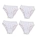 Produktbild BOZEVON Einweg Unterhosen für Damen - 4er Pack Einweg Slips Schlüpfer Unterwäsche aus Baumwolle für Schwangerschaft Mutterschaft Krankenhaus und Reisen, 3XL
