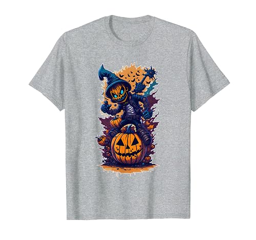 Costume di Halloween Pumpkin Monster Ghost Witch Zombie Maglietta