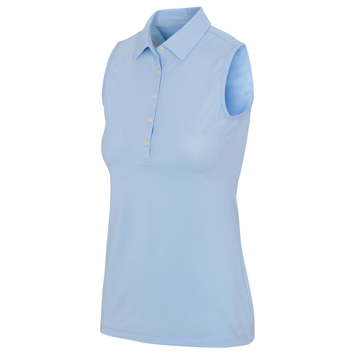 GREG NORMAN Freedom Polo en Micro Piqué Taille S/L Chemise de Golf Femme