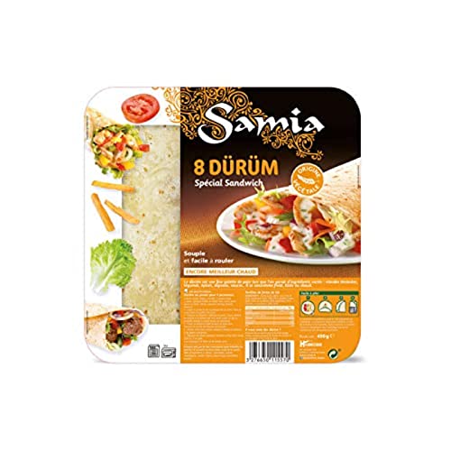 Durum - Juego de 8 sándwiches especiales (490 g)