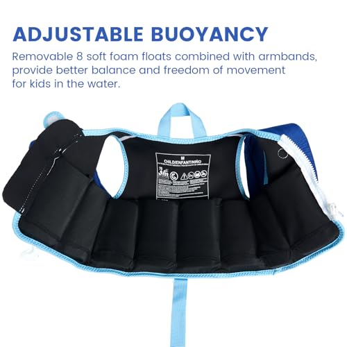 Image of Gogokids Puddle Float Jumper 33-66 Pounds, Toddler Swim Vest Kids Floaties