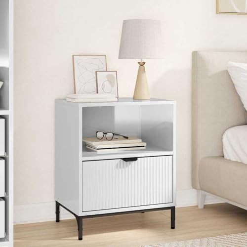 Table de chevet moderne pour chambre encombrée : optimisez votre espace nuit