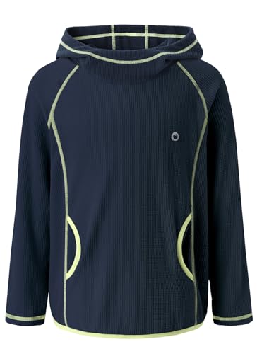 PATPAT Kids Heat-Retaining Hoodie, Smart Thermal Hooded Sweatshirt, Long Sleeve Pullover with Pocket Thumb-hole Cuffs