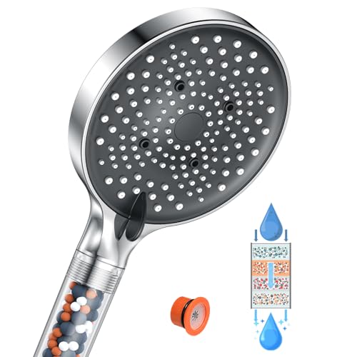 Support pommeau de douche Ibergrif argenté pour une salle de bain zen - 6