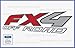 Ford F250 F350 F450 FX4 Off Road Decals Stickers - F (1997-2010) Super Duty (set of 2)