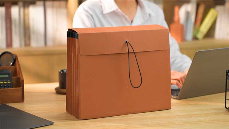 Office Depot Brand Heavy Duty Expanding Wallets 5 14 Expansion Legal Size Brown Box Of 5 - Office Depot - View #2