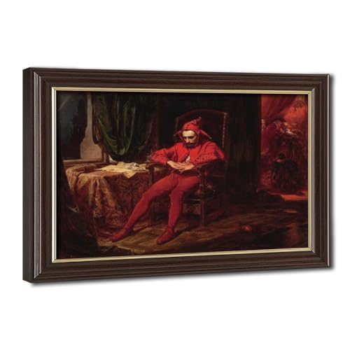 Décoration murale pour bureau avec l'impression sur toile Stanczyk Jan Matejko 20x30 cm
