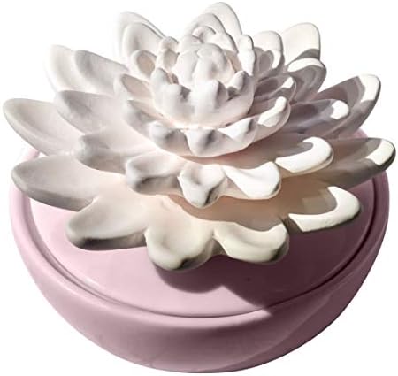 Ellia Calm Waters Porcelain Aroma Diffuser, Pink