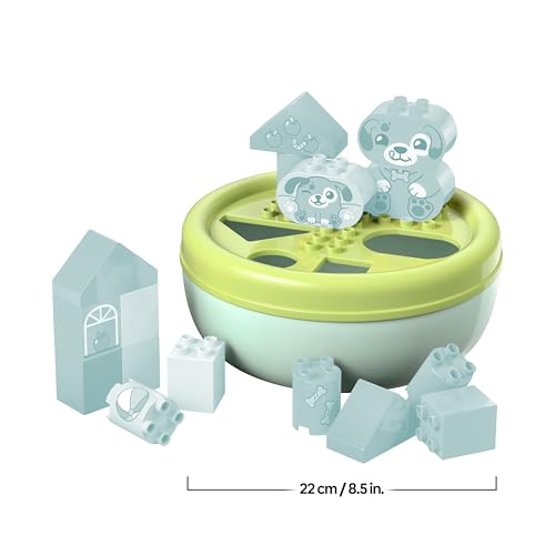 LEGO Duplo My First Trieur De Formes : La Niche du Chiot - Jeu Educatif pour Jeunes Enfants avec Briques Colorées - Stimule La Motricité Fine chez Les Filles Et Les Garçons Dès 18 Mois 10441