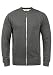 Produktbild Blend Arco Herren Sweatjacke Collegejacke Cardigan Jacke mit Kurzem Stehkragen, Größe:XL, Farbe:Pewter Mix (70817)