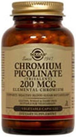 Chromium Picolinate 200mcg 180 Caps 3-Pack
