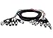 Fat Toad XLR Snake Cable Patch (10ft X 8 Channels) Studio Stage, Live Sound Recording Multicore Cords | Pro Audio Shielded Balanced Wires for Microphone Interface Hub, DJ Digital Mixer, Amplifier