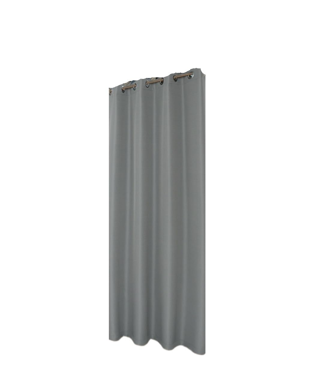 TANGSIYANG Outdoor Curtains 1PC, Waterproof Outdoor Curtains Weatherproof Grommet Top Curtain, Outside For Porch, Patio,Pergola, Cabana(Grey,GROMMET TOP_W137 X H213)