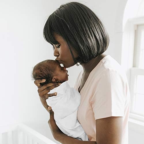 HALO Baby Sleeping Bag Swaddle | 1.5 TOG SleepSack | 100% Cotton, White Sleeping Sack For Newborn Babies | Easy Zip Access Nappy Change | Wearable Blanket Grow Bag | Boys & Girls, 0-3 Months