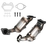 Aumzong 674-121 Front & Rear Catalytic Converter 2PCS Compatible with 2011-2020 Chrysler 200 Town & Country,Dodge Avenger Grand Caravan Journey,Ram C/V 3.6L (EPA Compliant)