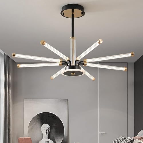 Lustres modernes à gradation en continu pour adapter l'éclairage de la chambre