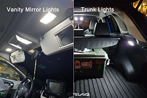Kit LED interior 8 piezas 6000K para Toyota RAV4 miniatura 6