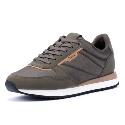 Image of BOSS Men's Kai Retro Low Profile Sneakers