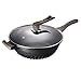 Maifan Stone Non-Stick Wok, Wielofunkcyjna Patelnia Kuchenka Indukcyjna Do Użytku Domowego Kuchenka Gazowa Do Garnka Do Gotowania 32Cm