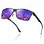 Black Frame Black Frame Revo Purple Lens