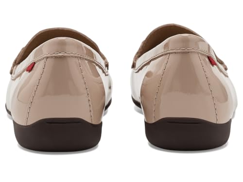 Image of Women's Genuine Leather Slip on Buckle Loafer