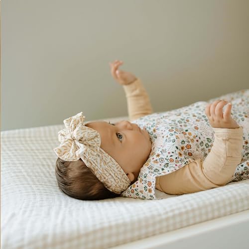 Image of Little Unicorn 6-12 Month Premium Muslin Sleep Sack 1.1 TOG | Soft & Breathable Muslin Cotton for safer sleep | 2 way zipper (Pressed Petals)