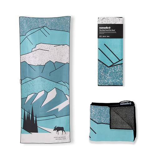Image of Nomadix Original Towel - National Parks- Perfect for Beach, Pool, Travel, Camping, Yoga - Made with Recycled Materials - Super Absorbent - Sand Resistant