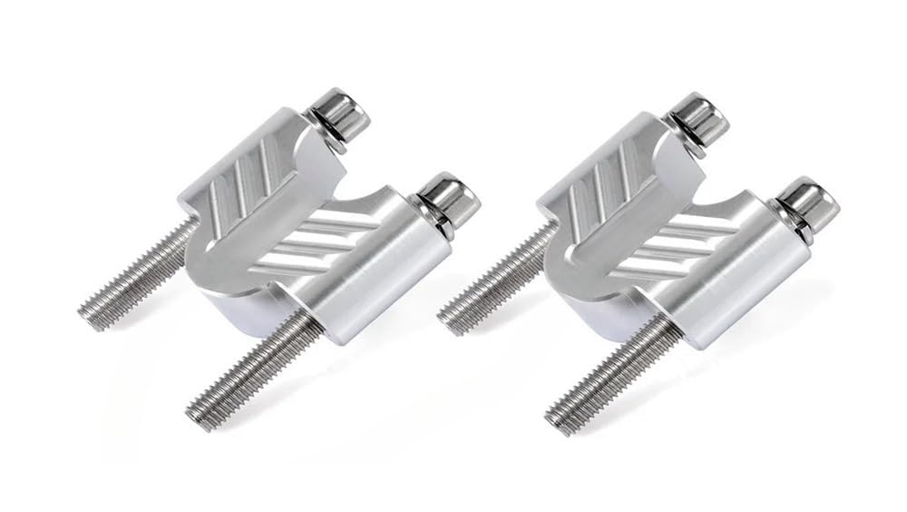 Riser Manillar Motocicleta Universal 22mm 28mm Extensor Abrazadera Elevador 7