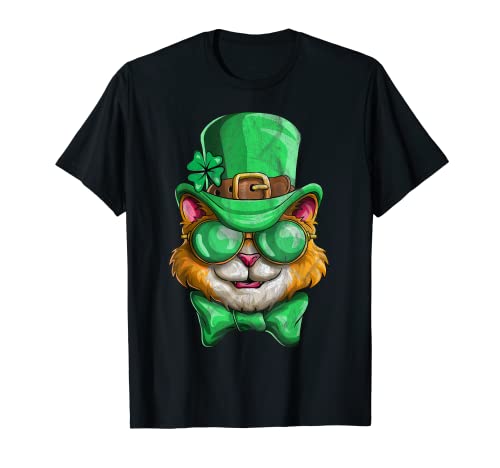 Lepurrchaun Día del gatito del gato duende día San Patricio Camiseta Cover