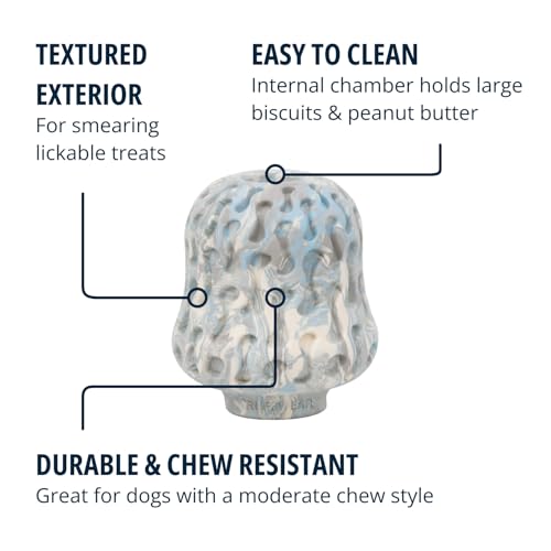 RUFFWEAR Morel Dog Toy, Interactive Dog Chew Toy & Puzzle, Pet Safe Dog Treats Dispenser Ball - Image 3