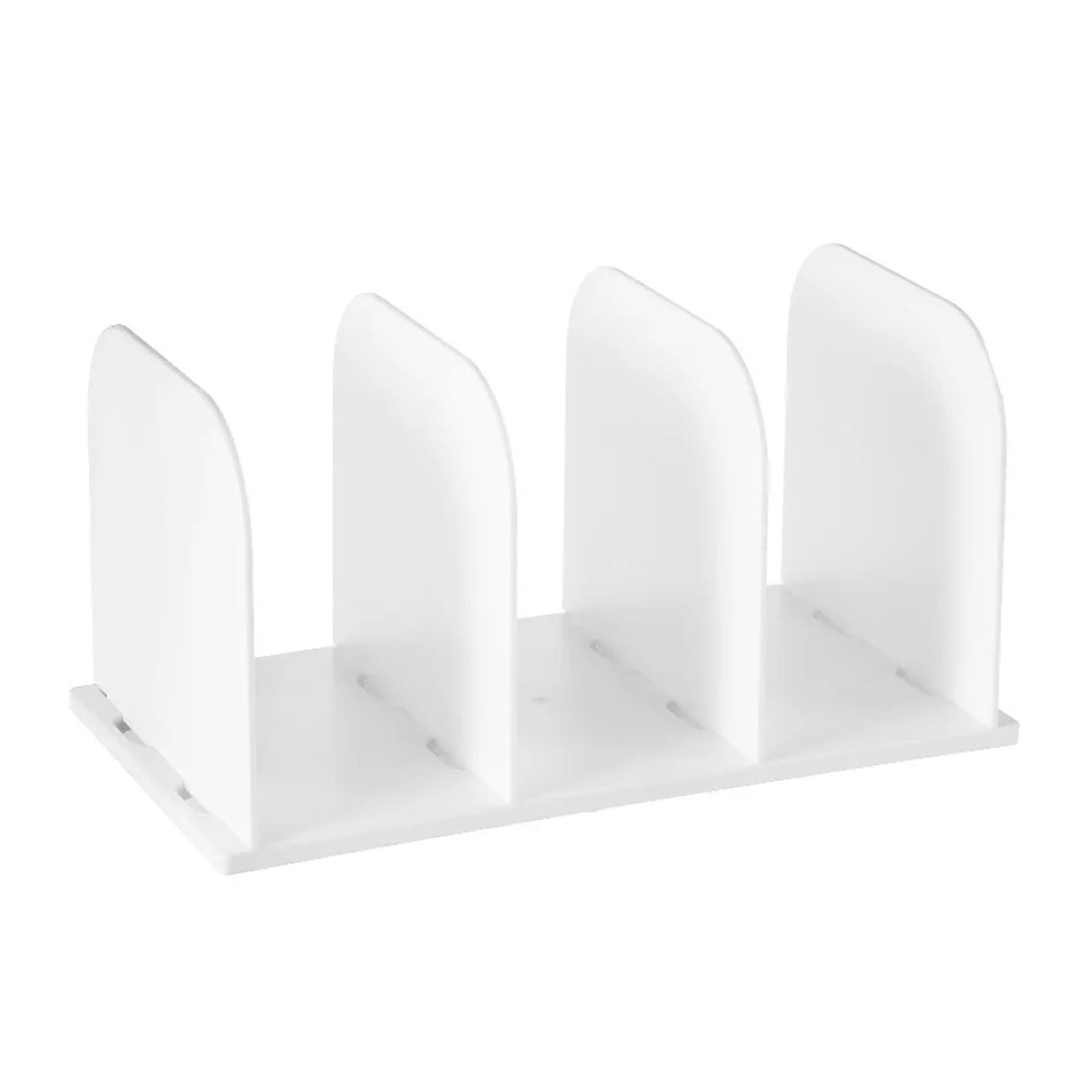 Bookends Thickened Portable Desktop Bookshelf Partition File Rack Organization for Book
