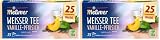 Meßmer/Weißer Tee Vanille-Pfirsich / 25 Teebeutel / 25 Stück/Vegan/Glutenfrei/laktosefrei (Packung mit 2)