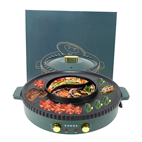 Olla eléctrica multiuso para barbacoa y cocina integrada miniatura 2