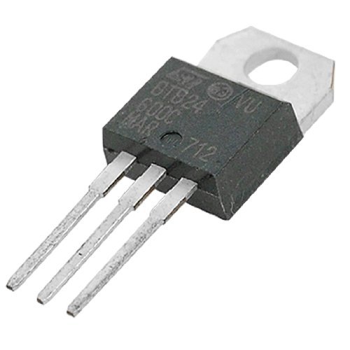 DealMux a11092900ux0426 T0-220AC Paquete estándar Triac, 600V, BTA24-600B, 5 pieza Cover