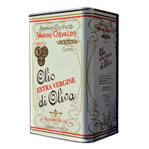 Image of Premiato Oleificio Vanini Osvaldo - Extra Virgin Olive Oil from Como - Made in Italy - 101.40 Fl Oz