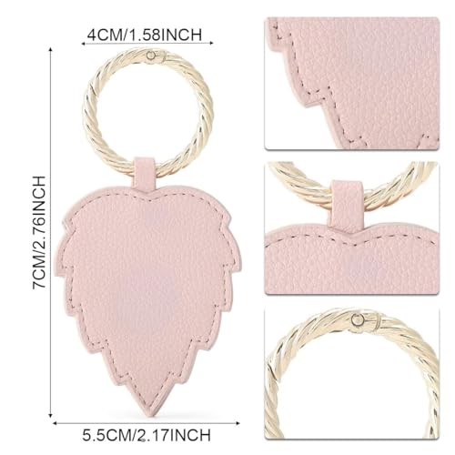 EORPAVU Magnetischer Hutclip für Reisen, Handtaschen-Hut-Clip, tragbarer Hut-Clip, Reisetasche, Rucksack, Gepäck, Outdoor-Reisezubehör, Herren und Damen (Rosa)