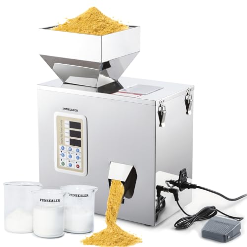 Powder Filling Machine, Subpackage Machine, Automatic Filling and Packing Machine For Flour Seasoning Powder 110v60hz (Powder100g)