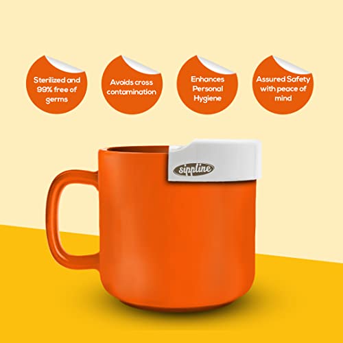 Image of Drinking Shield (Color: White Color) (6)