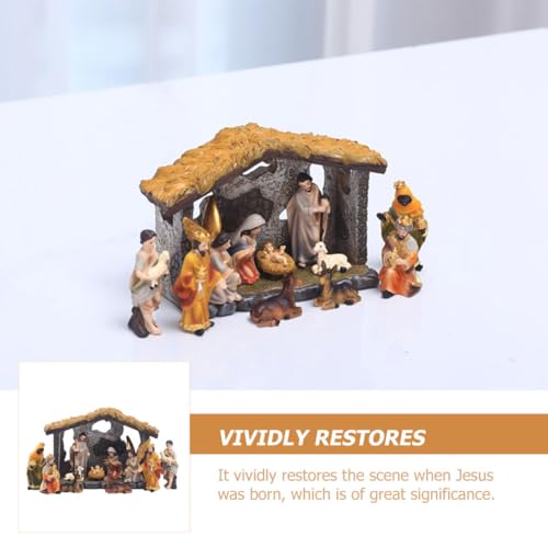 Set d'ornements de Noël en résine, le cadeau idéal pour les fêtes - 4