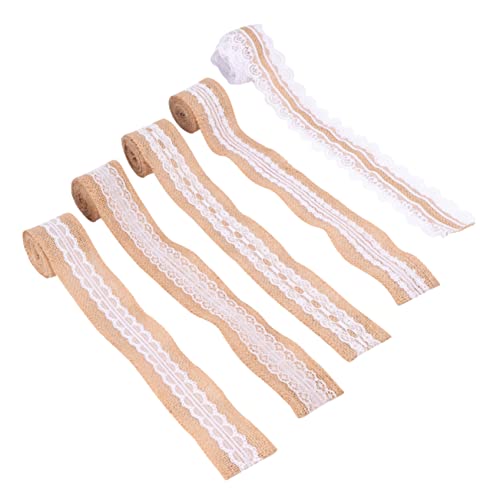 Ruban lin et dentelle de qualité supérieure pour décoration de table