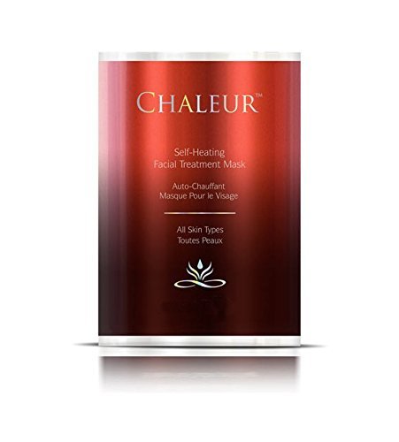 NEW! Chaleur Self-Heating Facial Treatment Mask - Single Pack