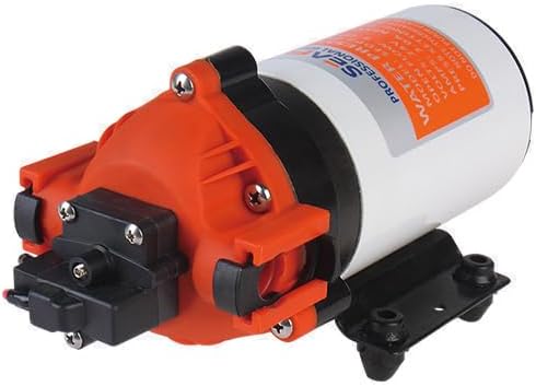 Side view of SEAFLO 35 Series DC Diaphragm Pump