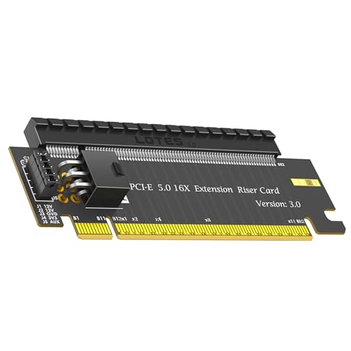 Adaptador PCIe 5.0 X16 Clase 1 con Alimentación Externa y Señal de Alta Temperatura 5